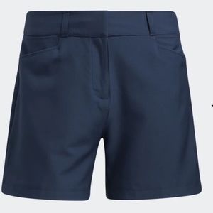 Navy adidas golf shorts. Size 4.